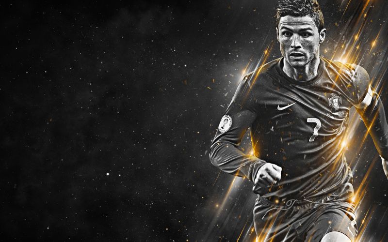 Hình nền Ronaldo tỏa sáng hút hồn điêu đứng người hâm mộ